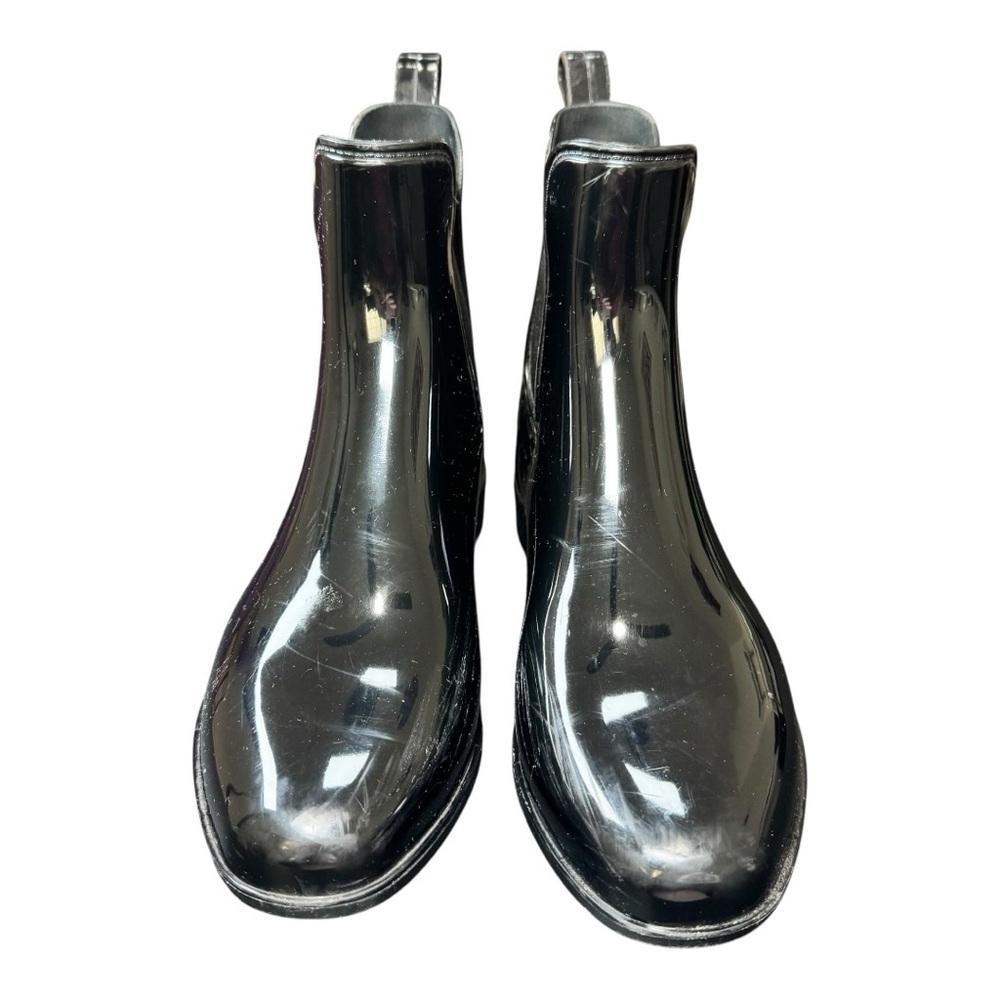 Lauren Ralph Lauren Tally Rubber Rain Boots - Black - Size 9